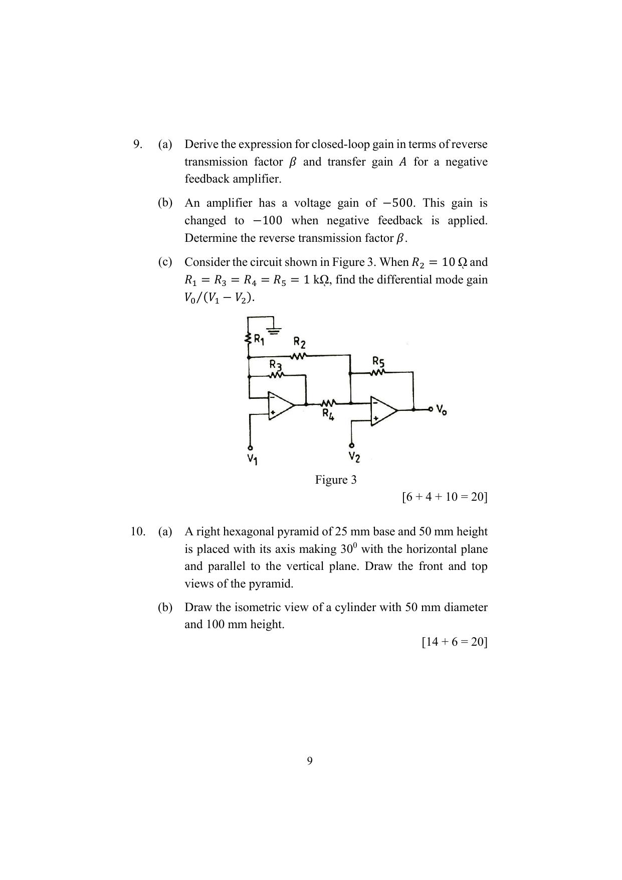 ISI Admission Test M.Tech (QROR) 2024 Sample Paper - Page 9