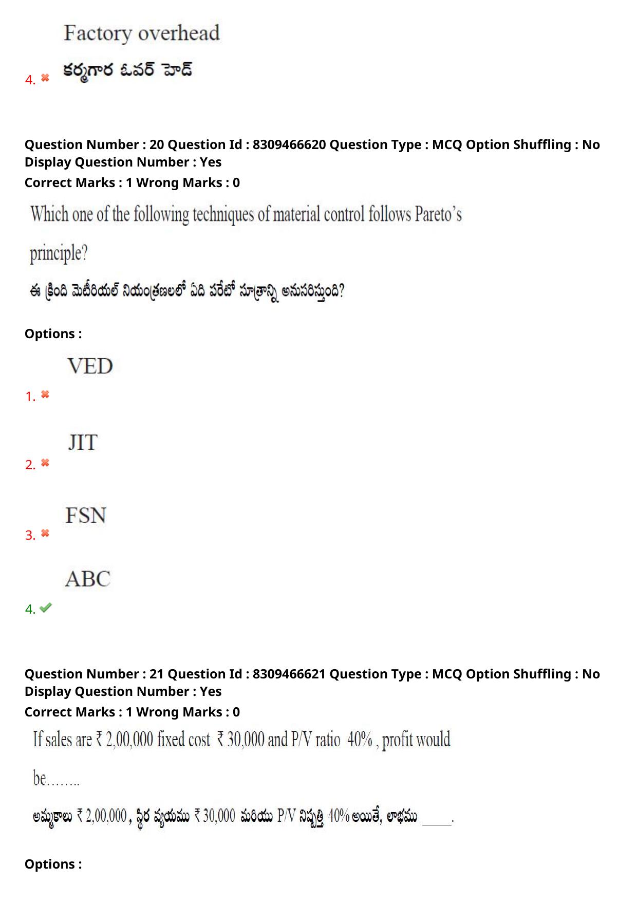 APPGCET 2024 Commerce Paper with Answer Key - Page 15