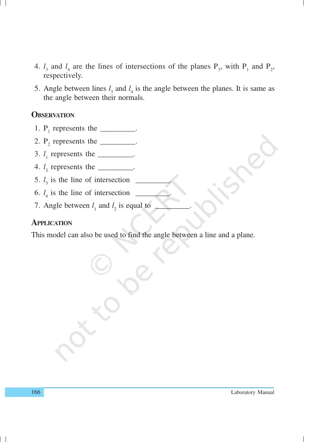 NCERT Laboratory Manuals for Class XII Mathematics - Activities (21- 27) - Page 10