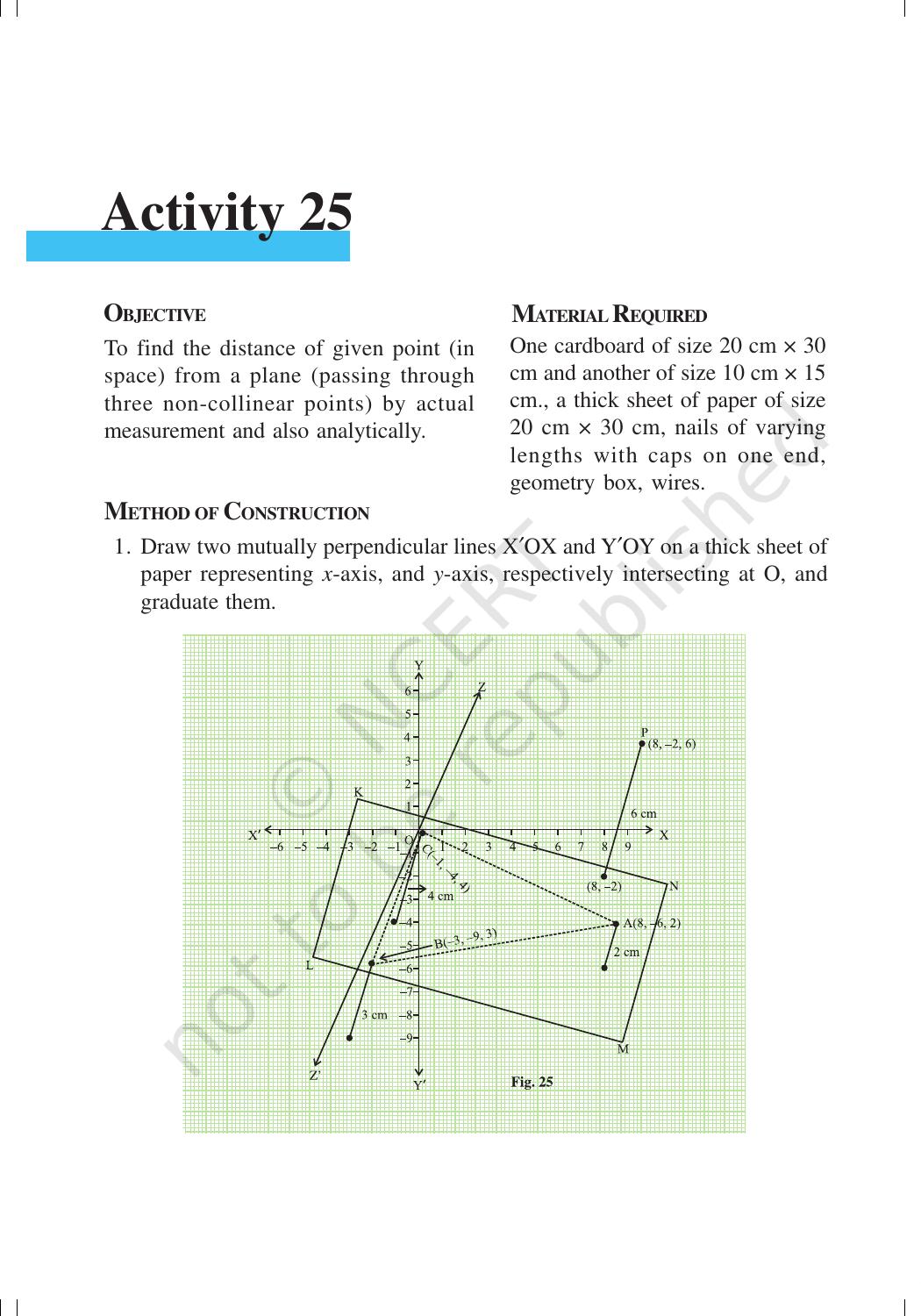 NCERT Laboratory Manuals for Class XII Mathematics - Activities (21- 27) - Page 11