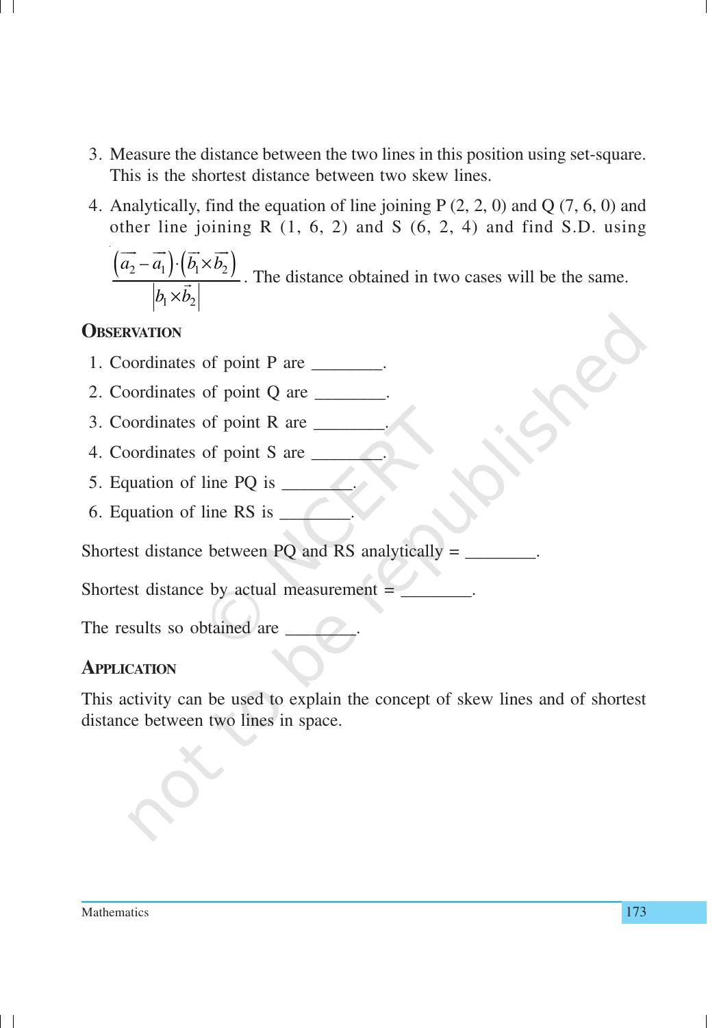 NCERT Laboratory Manuals for Class XII Mathematics - Activities (21- 27) - Page 17