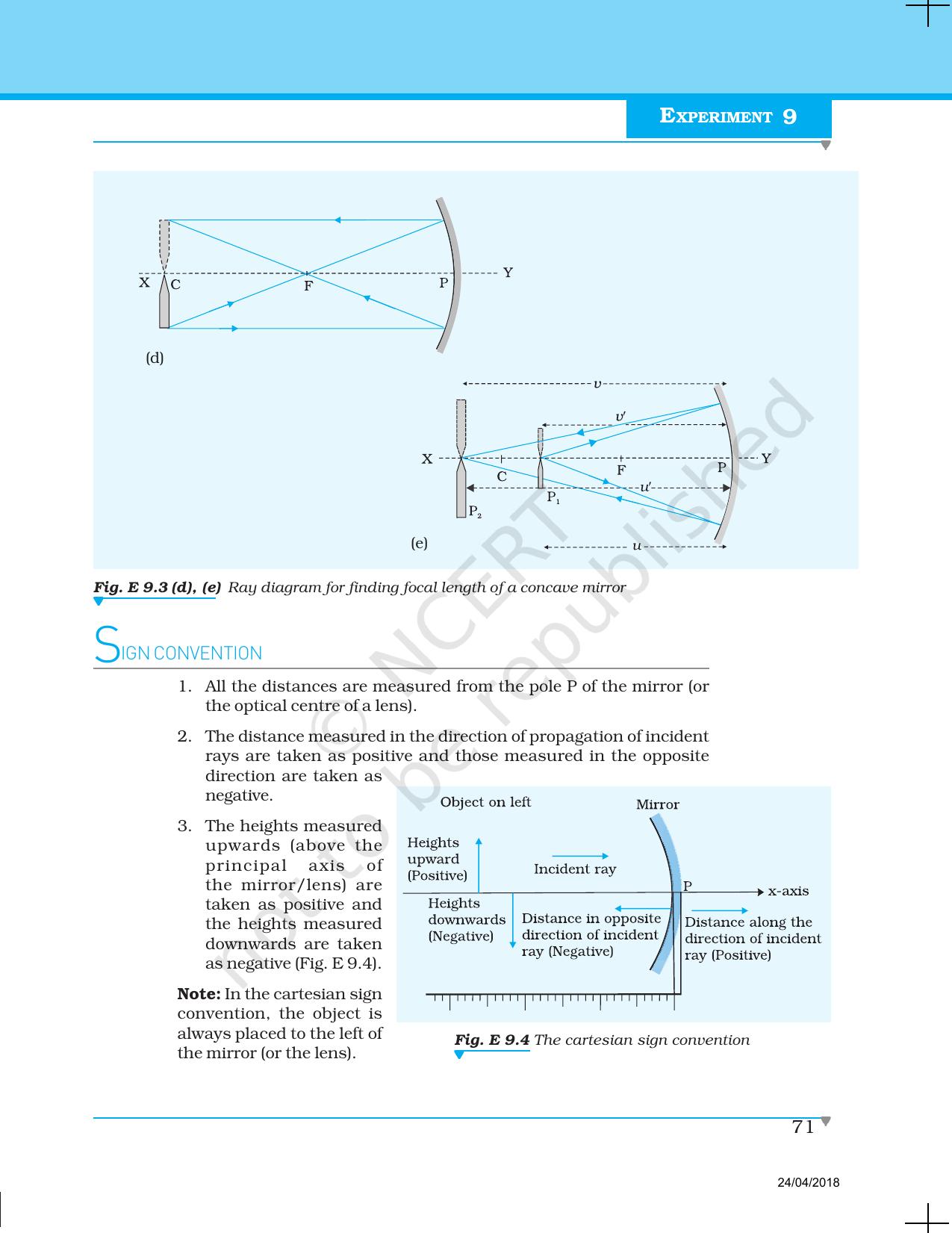 NCERT Laboratory Manuals for Class XII Physics - Experiment 8 & 9 - Page 7