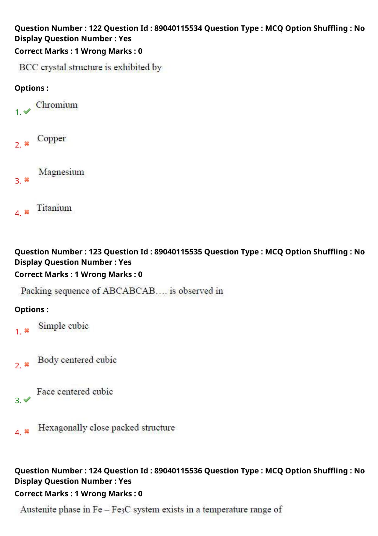 AP ECET 2025 Metallurgical Engineering 06th May 2025 (Shift 2) Question Paper wth Key - Page 60