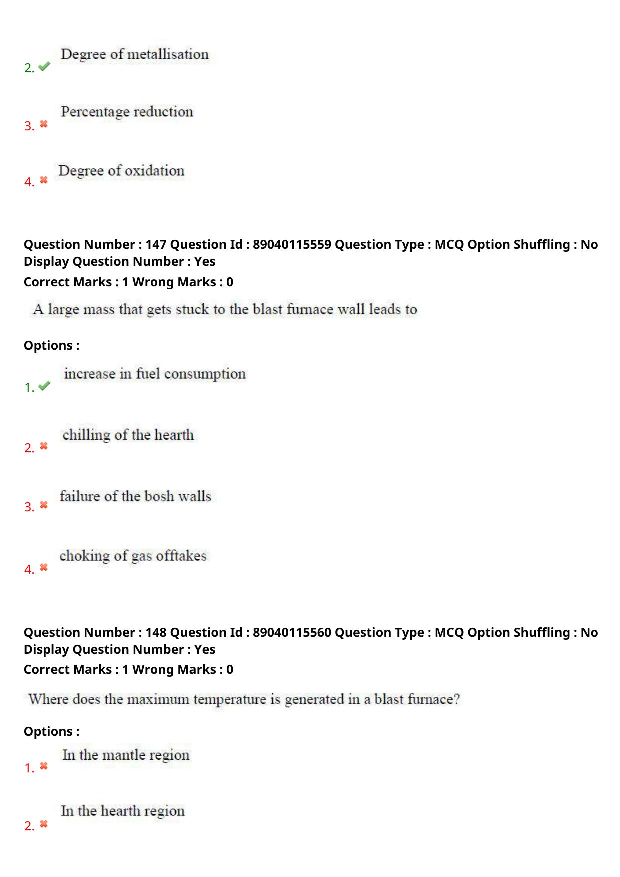 AP ECET 2025 Metallurgical Engineering 06th May 2025 (Shift 2) Question Paper wth Key - Page 71