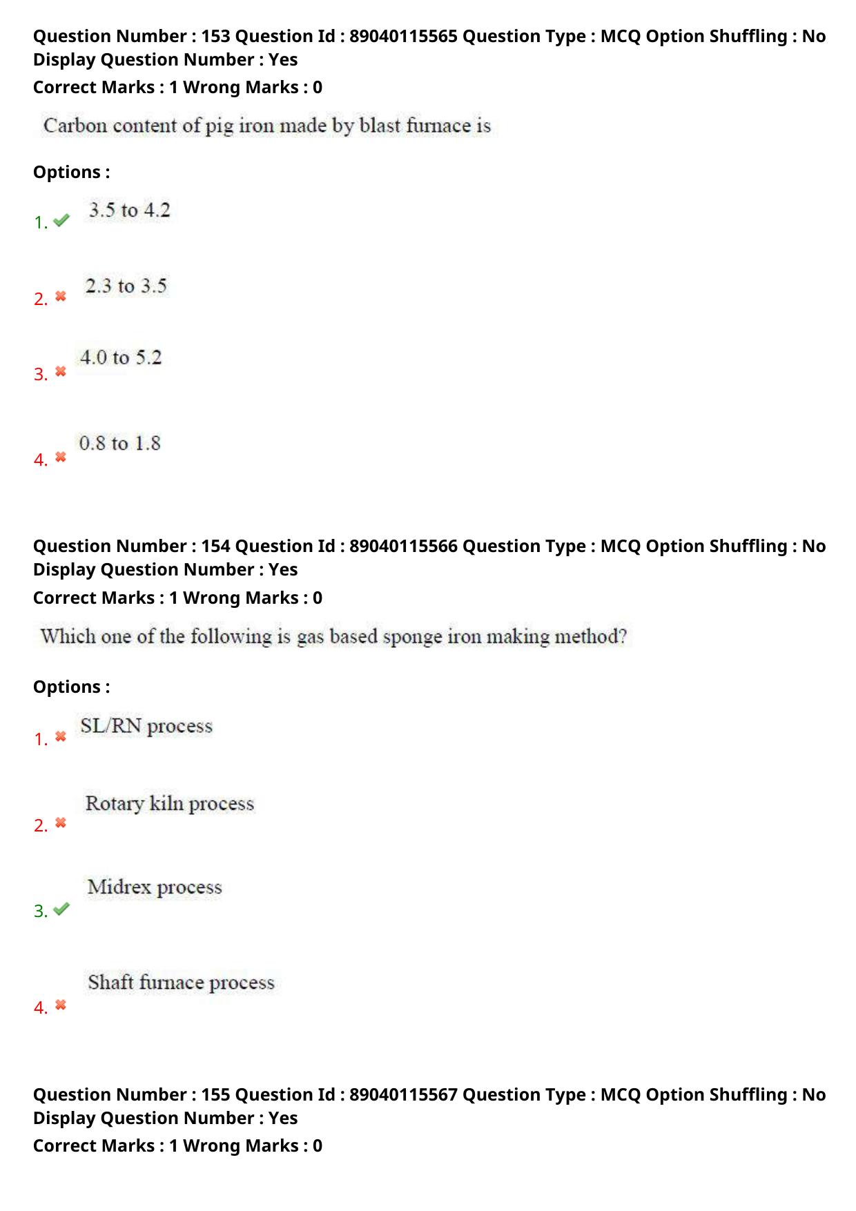 AP ECET 2025 Metallurgical Engineering 06th May 2025 (Shift 2) Question Paper wth Key - Page 74