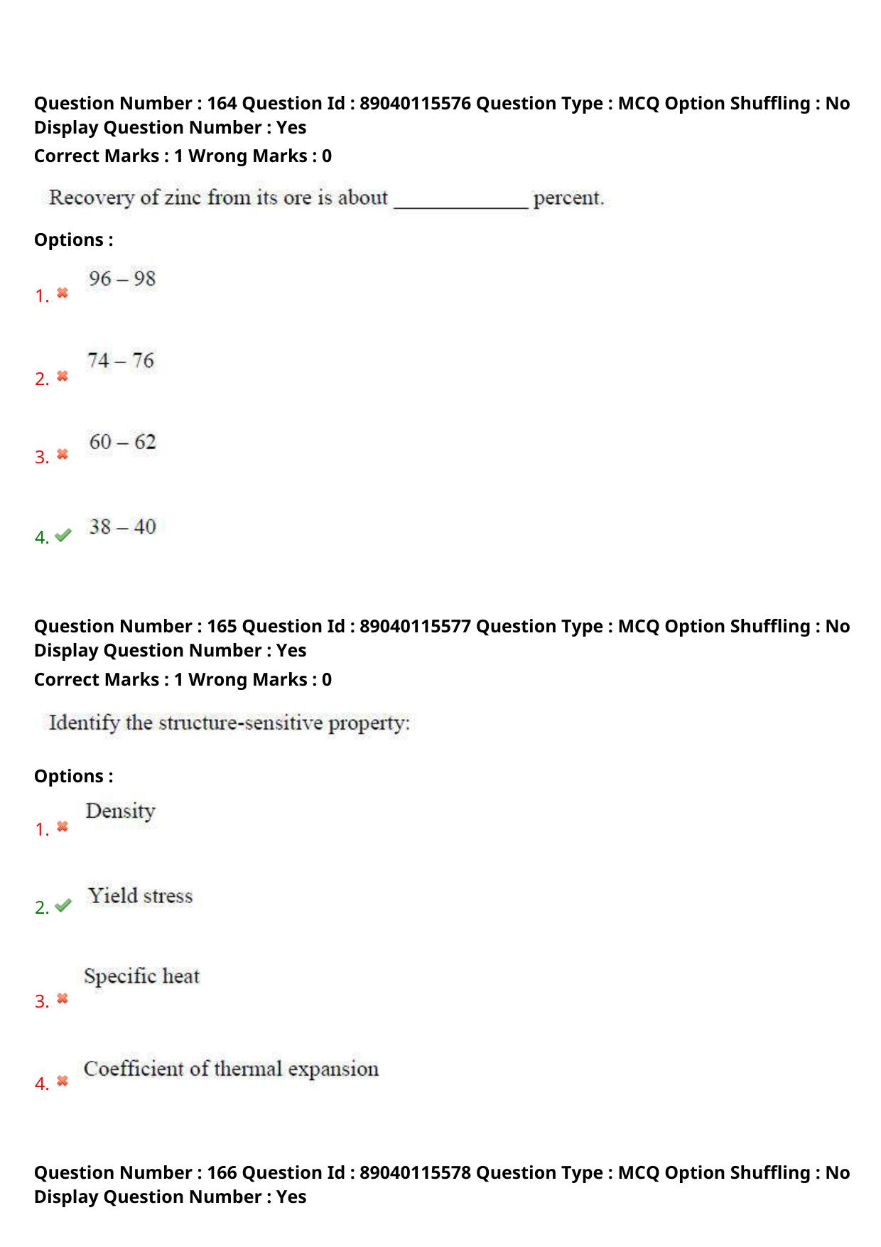 AP ECET 2025 Metallurgical Engineering 06th May 2025 (Shift 2) Question Paper wth Key - Page 79