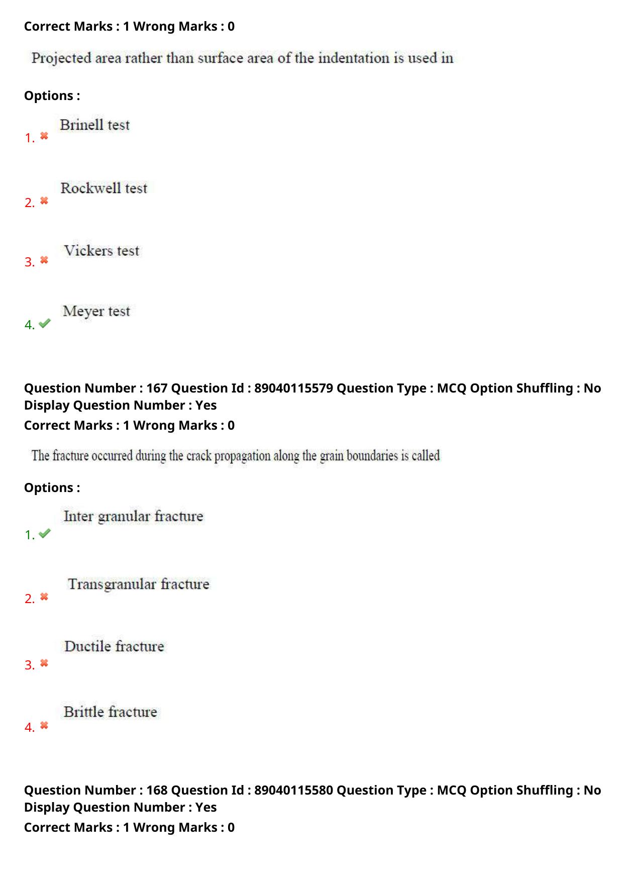 AP ECET 2025 Metallurgical Engineering 06th May 2025 (Shift 2) Question Paper wth Key - Page 80