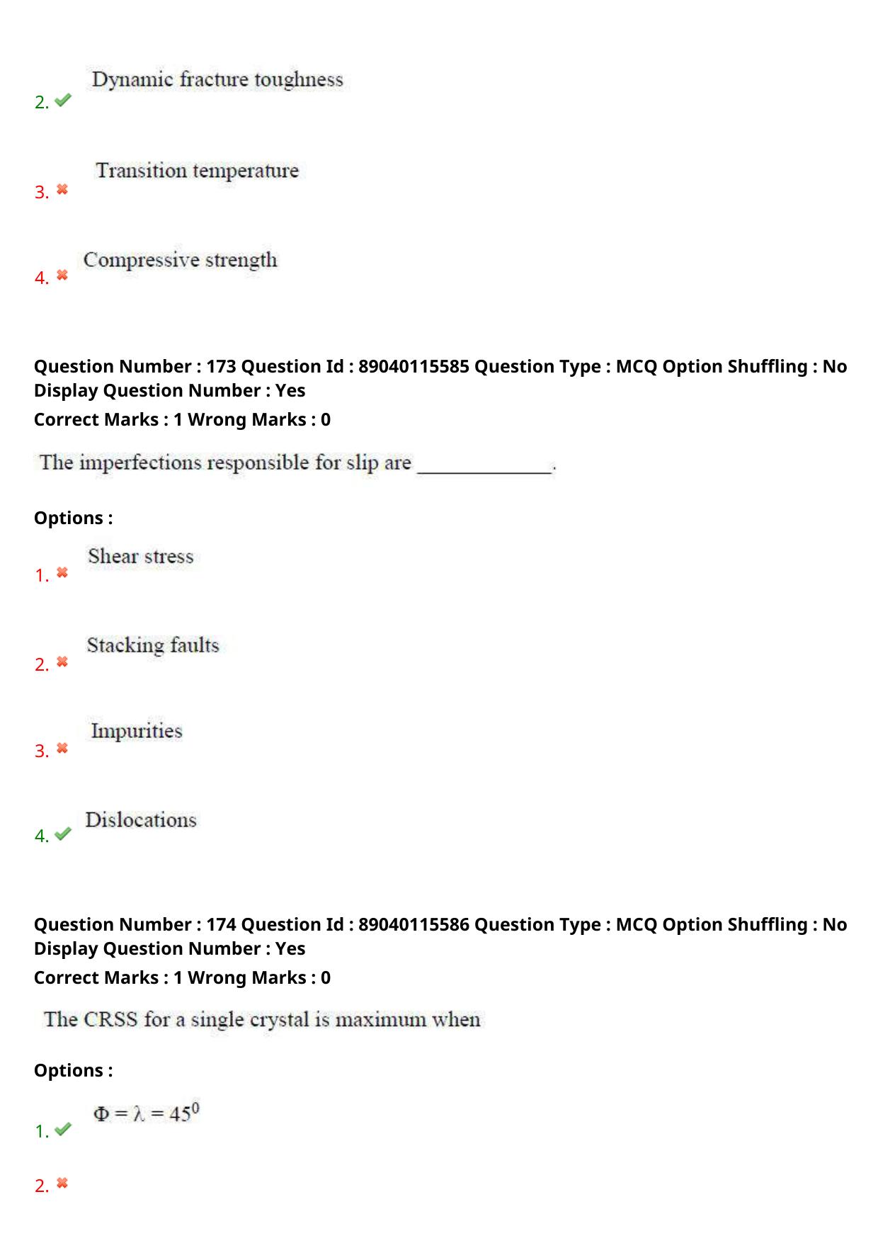 AP ECET 2025 Metallurgical Engineering 06th May 2025 (Shift 2) Question Paper wth Key - Page 83