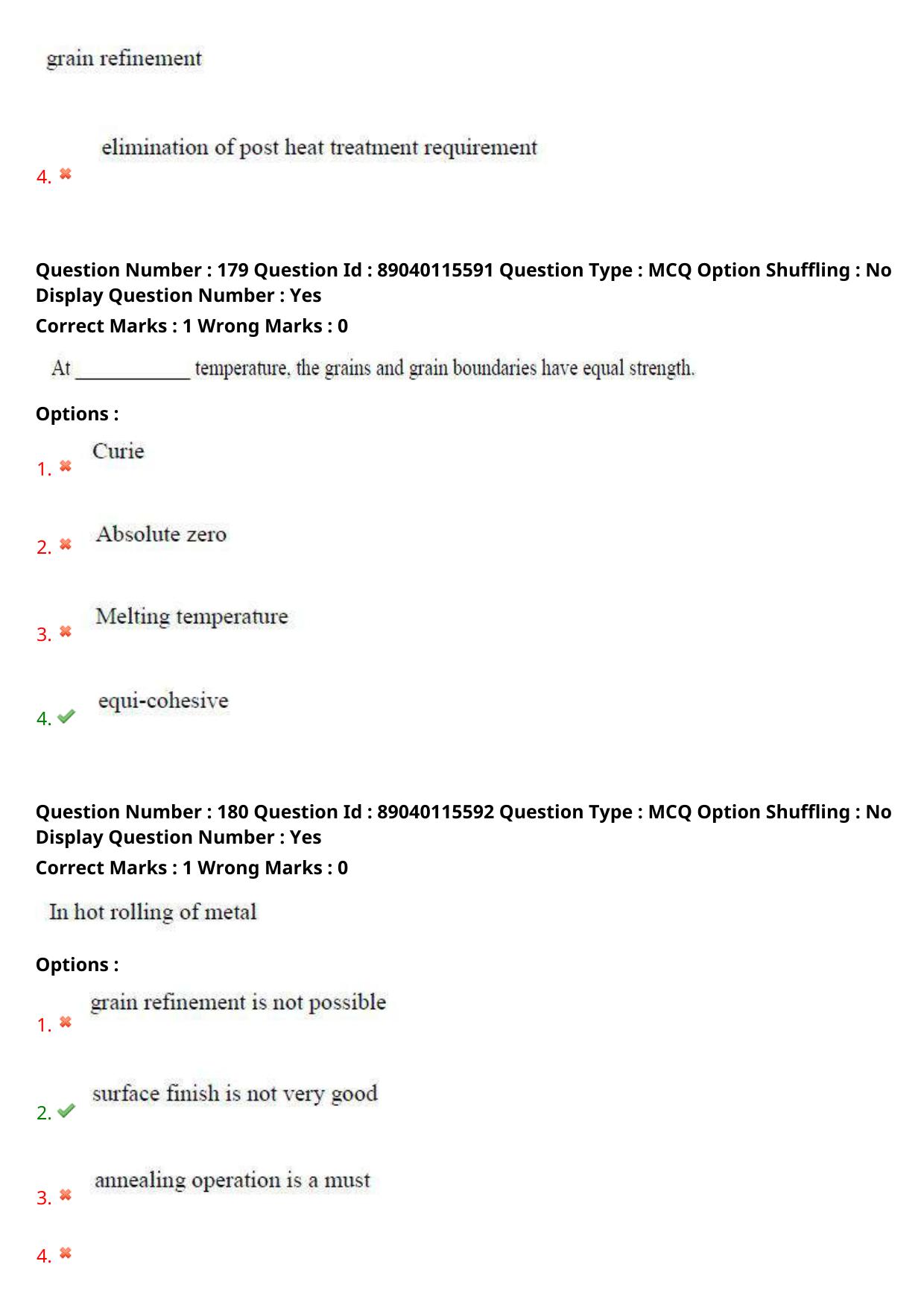 AP ECET 2025 Metallurgical Engineering 06th May 2025 (Shift 2) Question Paper wth Key - Page 86