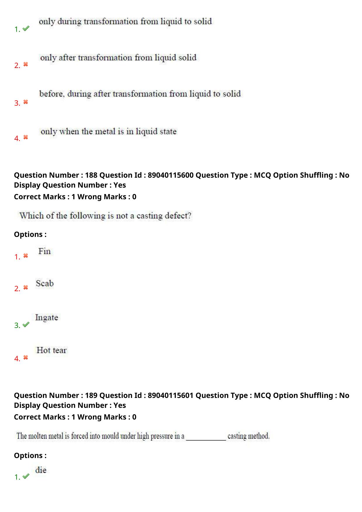 AP ECET 2025 Metallurgical Engineering 06th May 2025 (Shift 2) Question Paper wth Key - Page 90