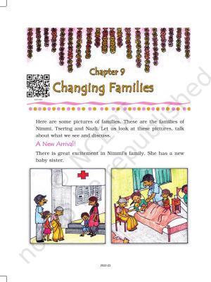 NCERT Book for Class 4 EVS Chapter 9 Changing Families