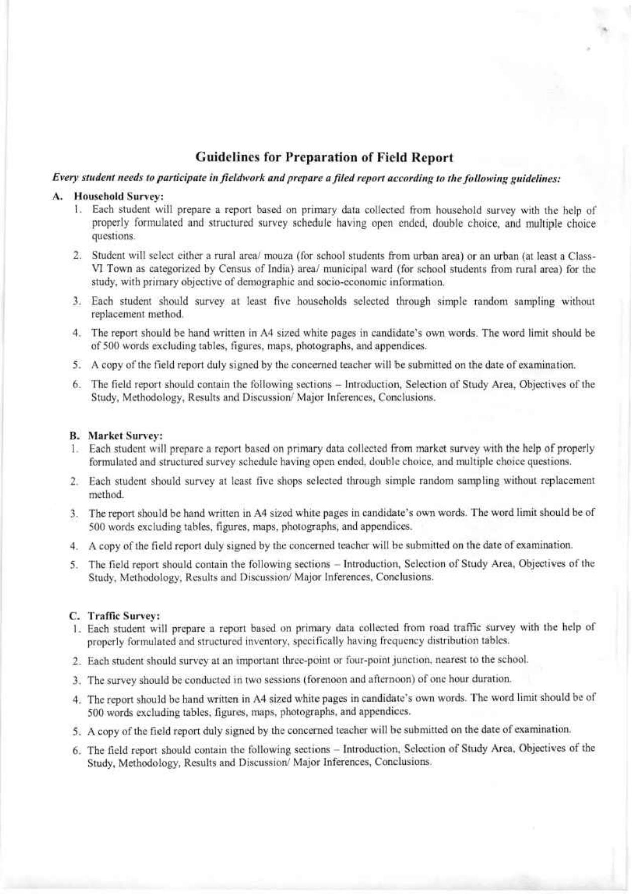 WBCHSE Class 11 & 12 Syllabus for Geography (GEGR) (SET I) - Page 20