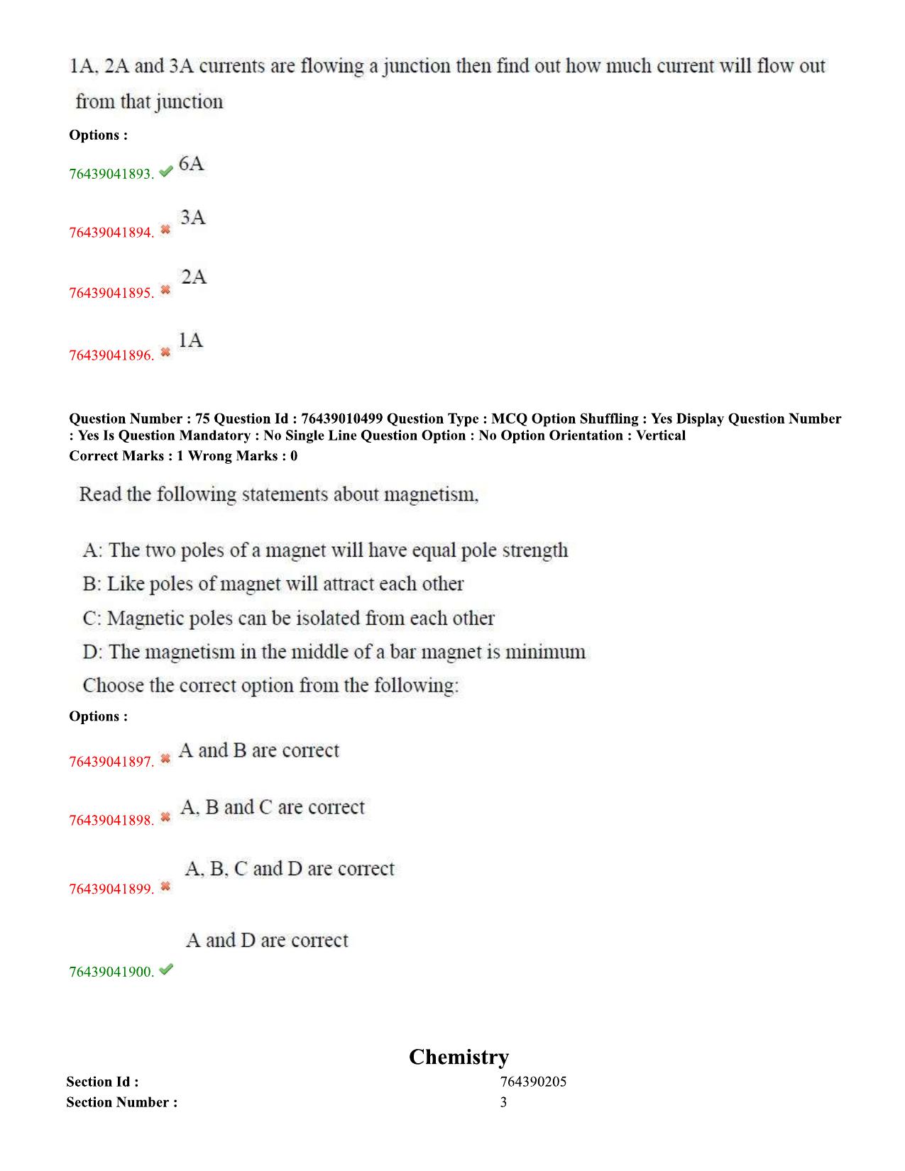 TS ECET 2020 Chemical Engineering Question Paper - Page 33