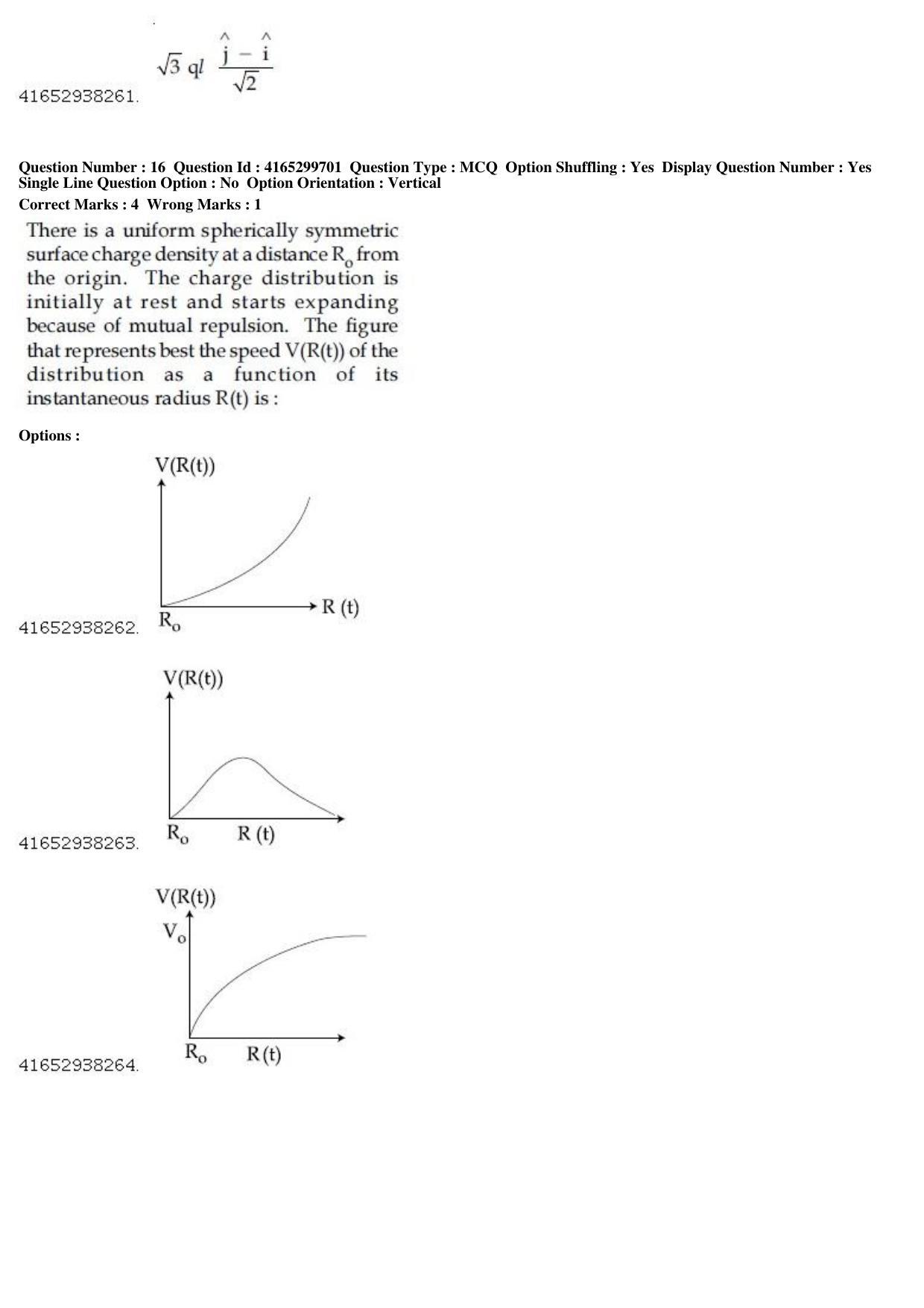 JEE Main 2019 Paper I Question Paper (12th Jan 2019 Shift 1) - Page 18