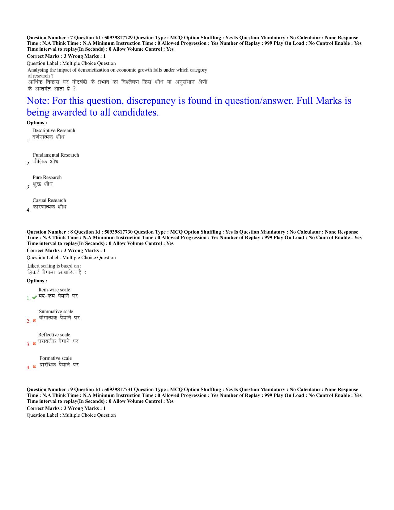 BHU RET Chemistry 2020 Question Paper - Page 4