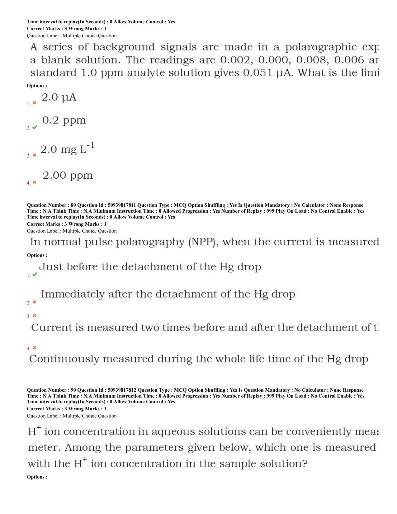 BHU RET Chemistry 2020 Question Paper - Page 42