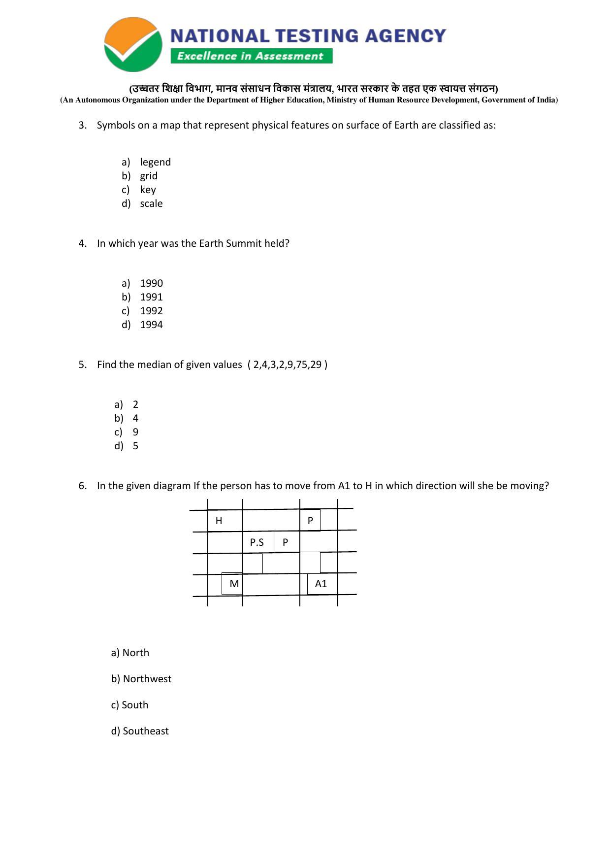 JEE Main 2020 Sample Paper 2 Planning Section - Page 2