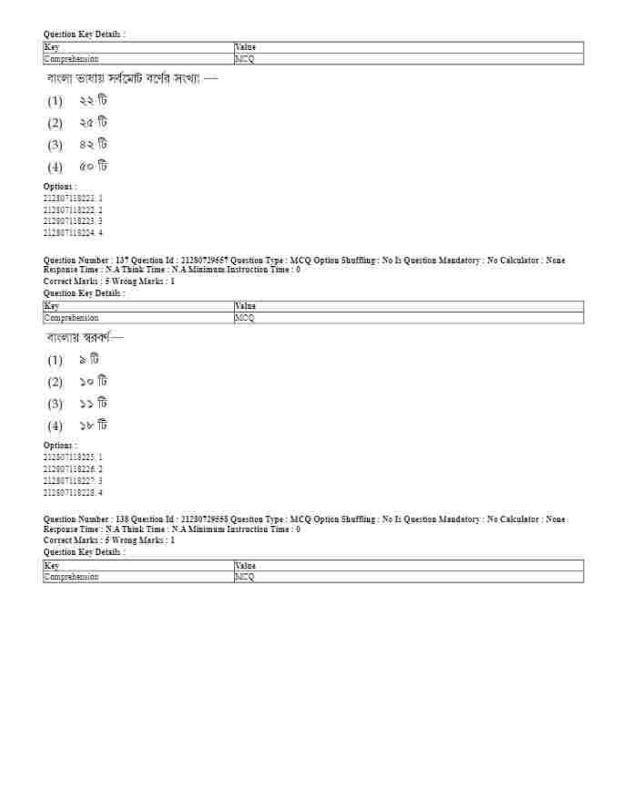 CUET 2023 Domestic Shift 1 Question Papers - 21 June 2023 - Page 80