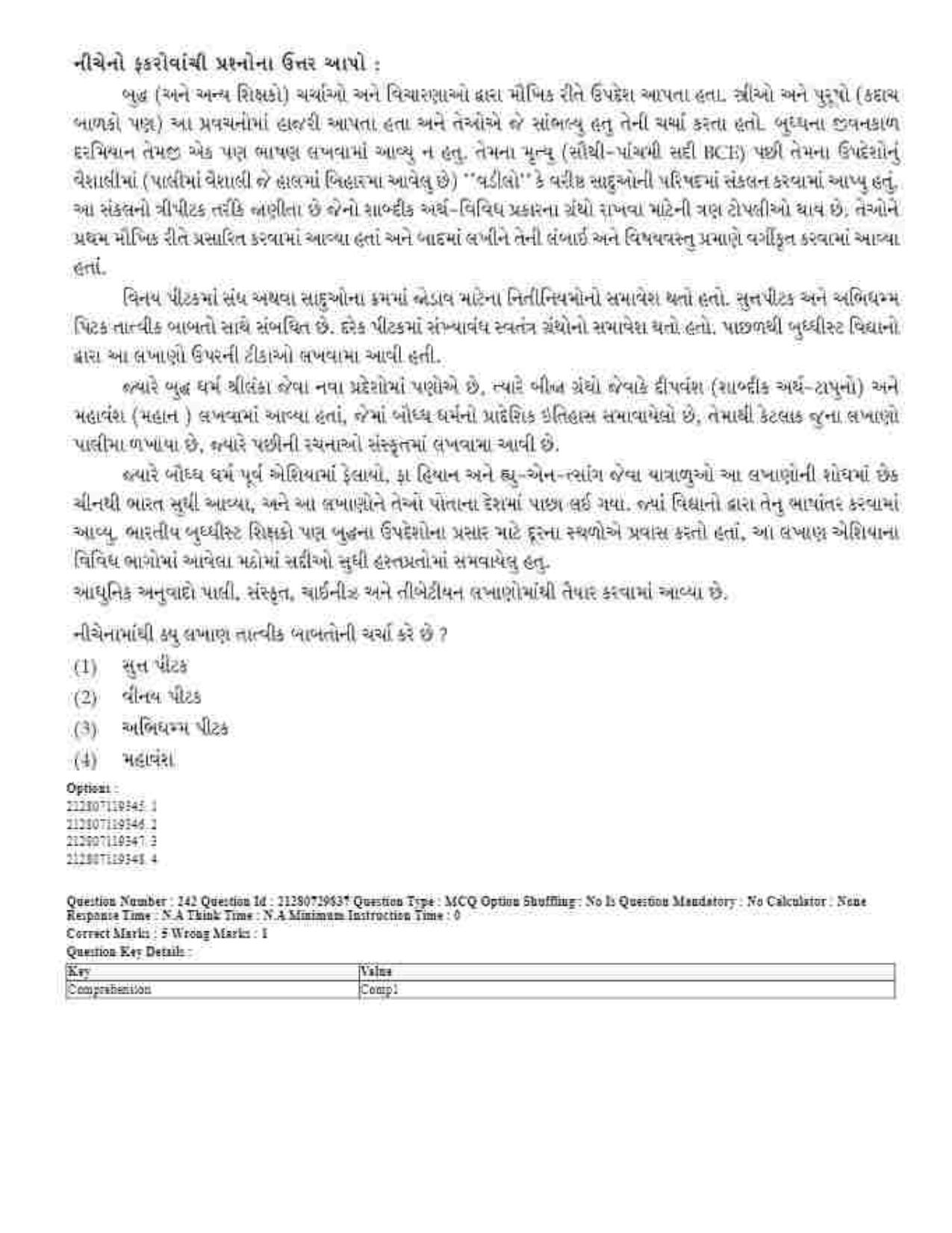 CUET 2023 Domestic Shift 1 Question Papers - 21 June 2023 - Page 364