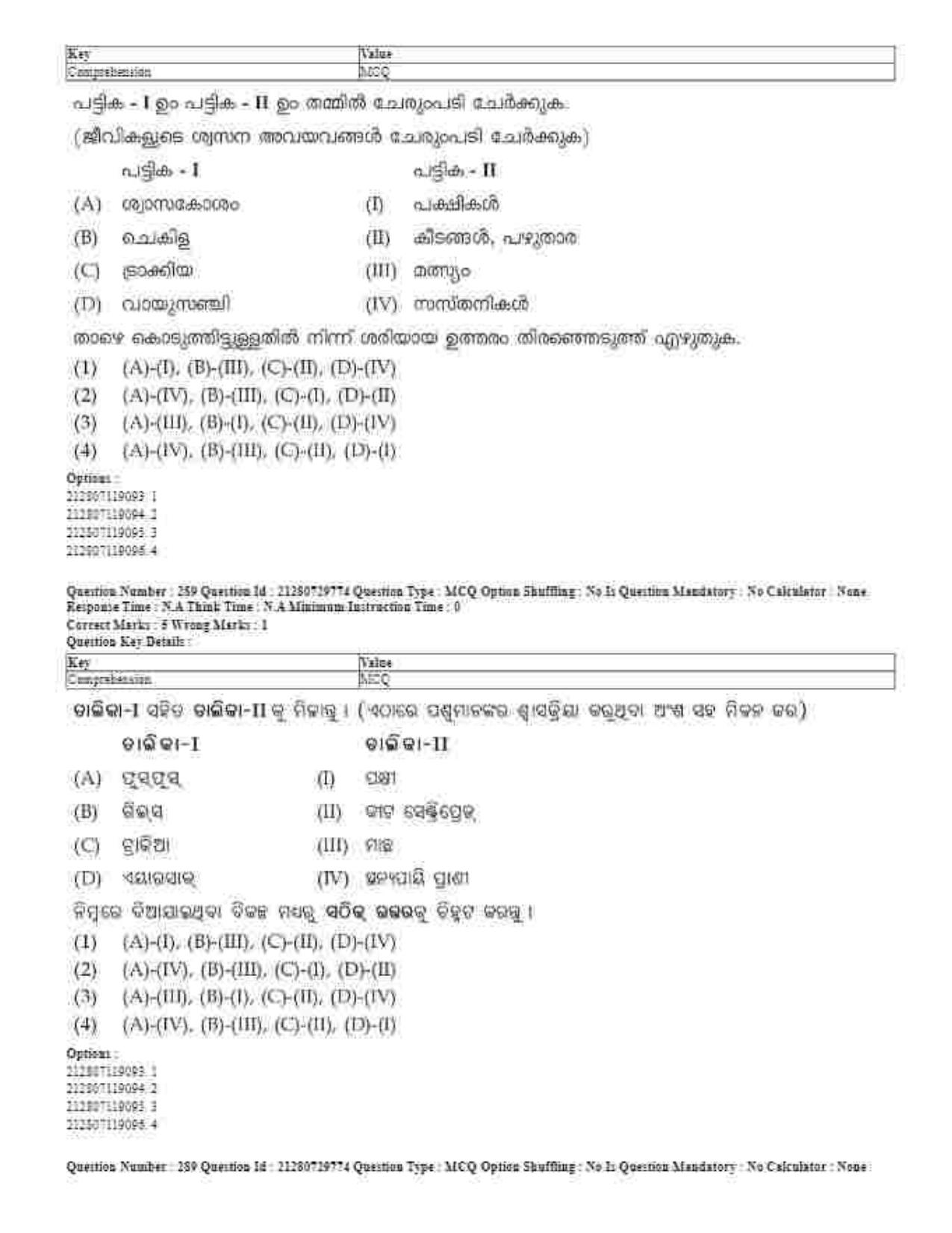 CUET 2023 Domestic Shift 1 Question Papers - 21 June 2023 - Page 675