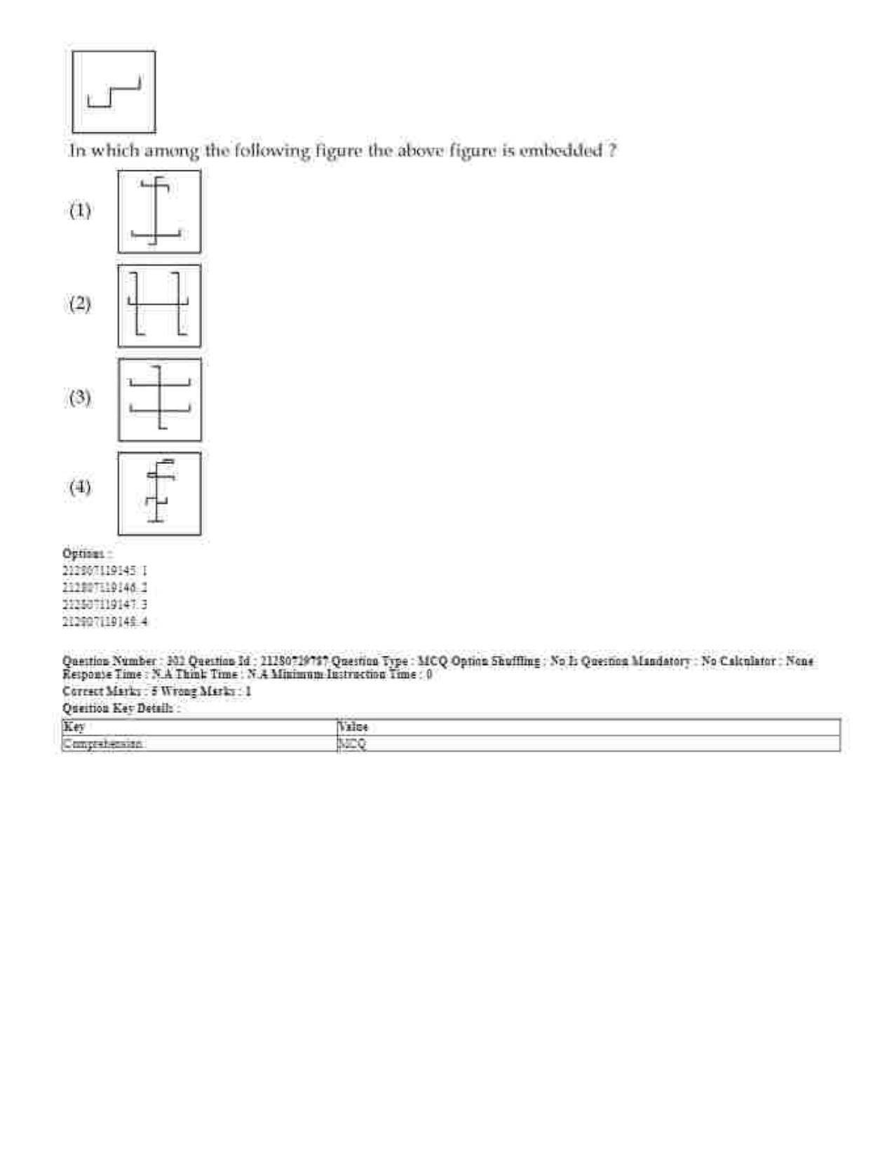 CUET 2023 Domestic Shift 1 Question Papers - 21 June 2023 - Page 743