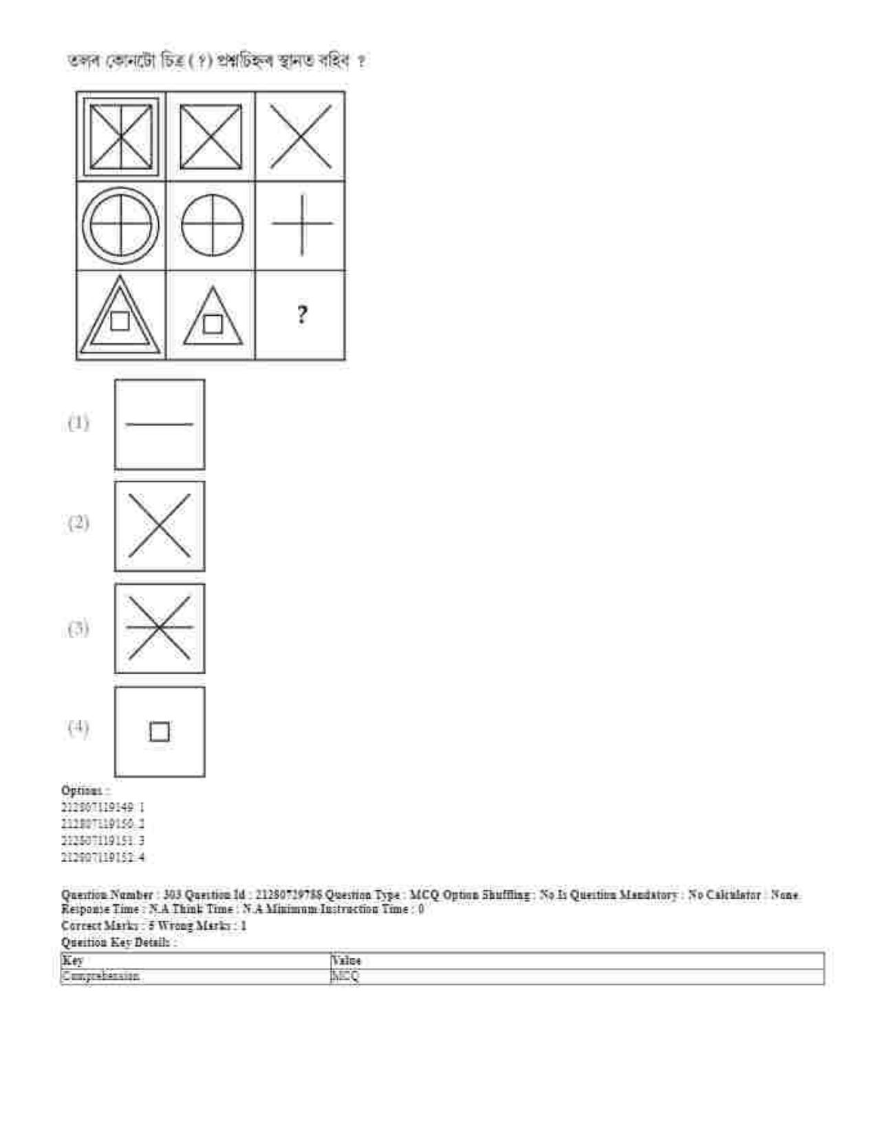 CUET 2023 Domestic Shift 1 Question Papers - 21 June 2023 - Page 758