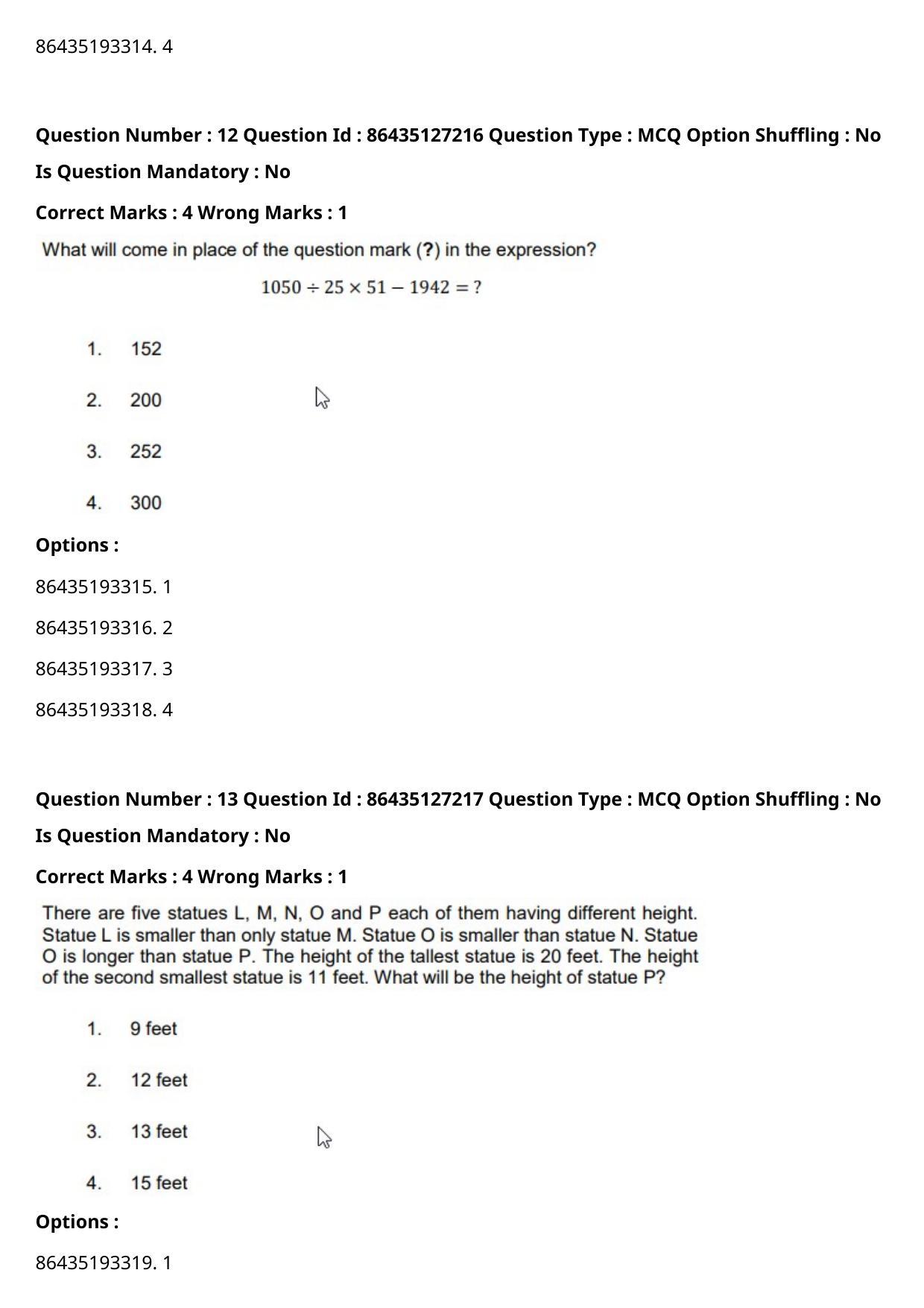 CUET PG 2021 PGQP54 Question Paper - Page 8