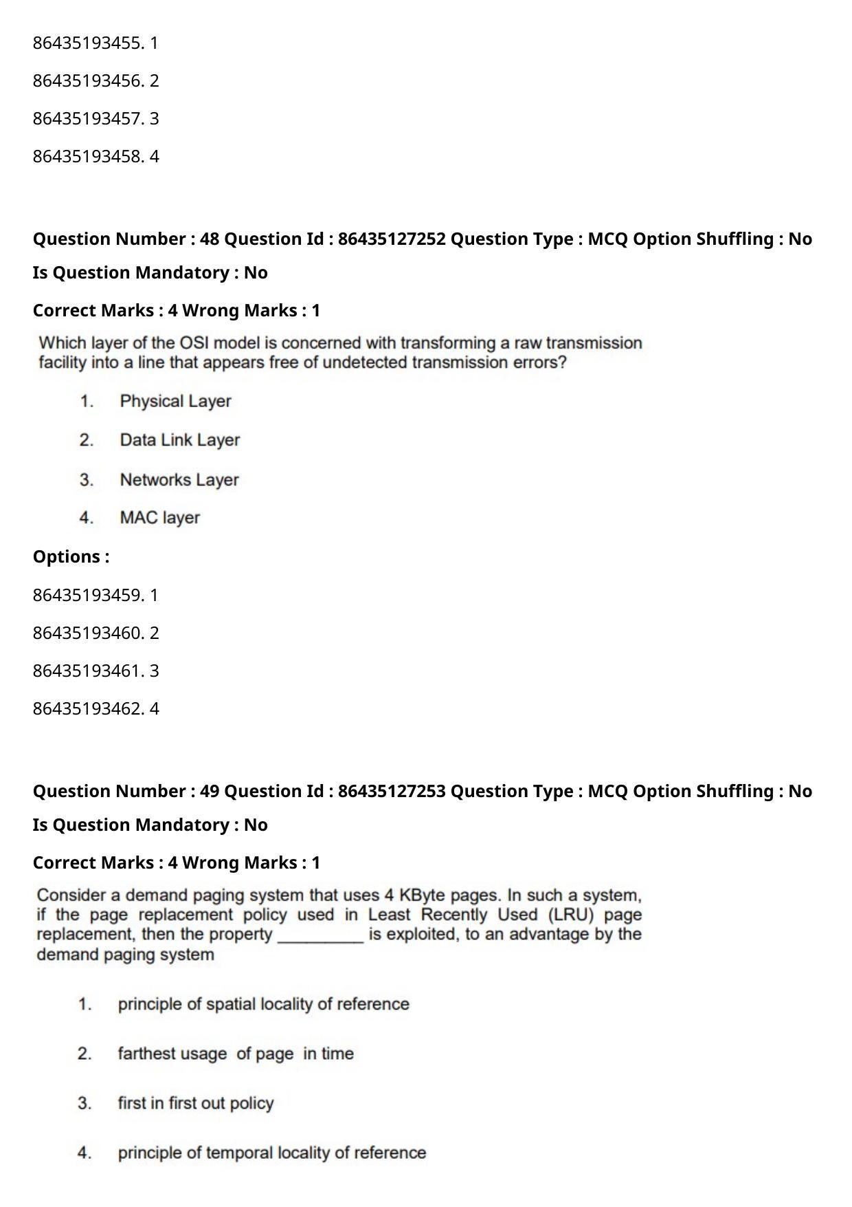 CUET PG 2021 PGQP54 Question Paper - Page 29