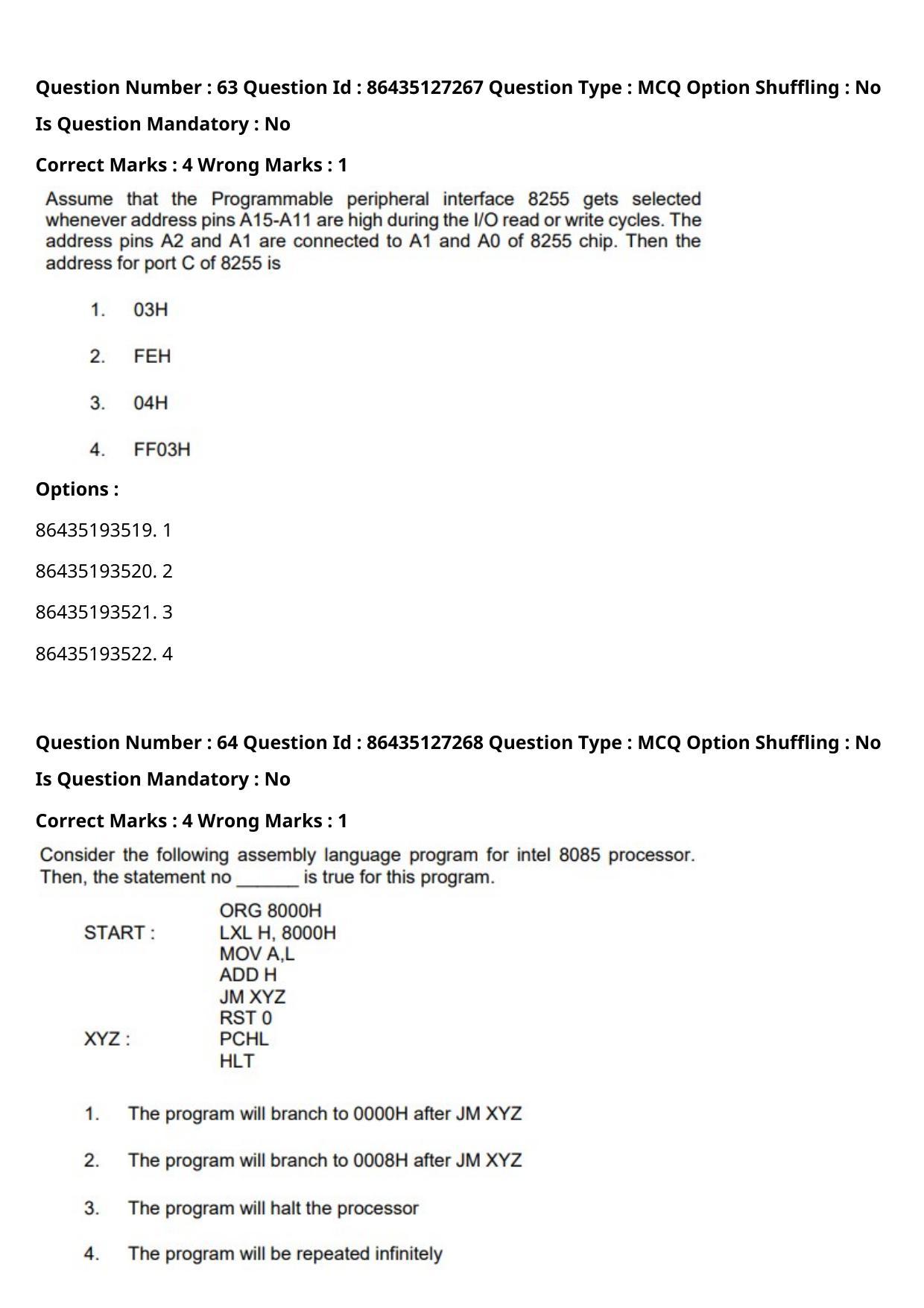 CUET PG 2021 PGQP54 Question Paper - Page 39