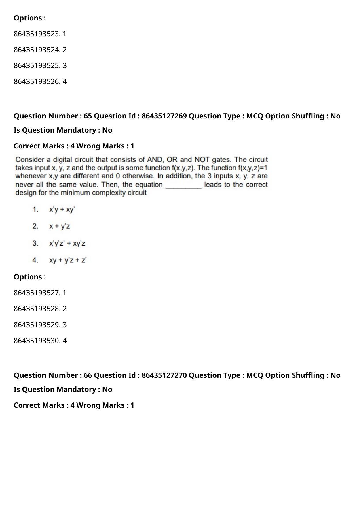CUET PG 2021 PGQP54 Question Paper - Page 40