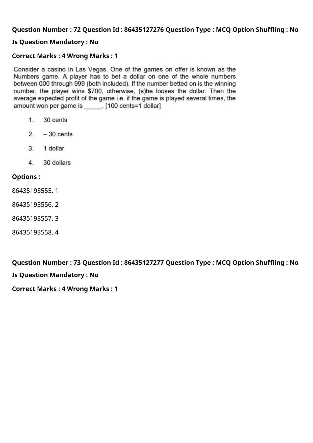 CUET PG 2021 PGQP54 Question Paper - Page 44