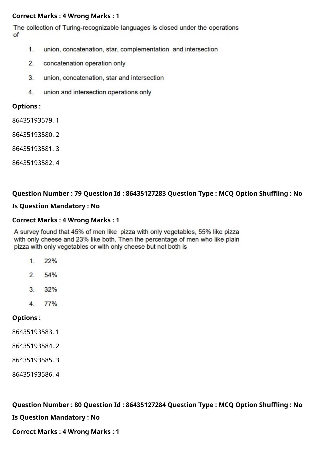 CUET PG 2021 PGQP54 Question Paper - Page 48
