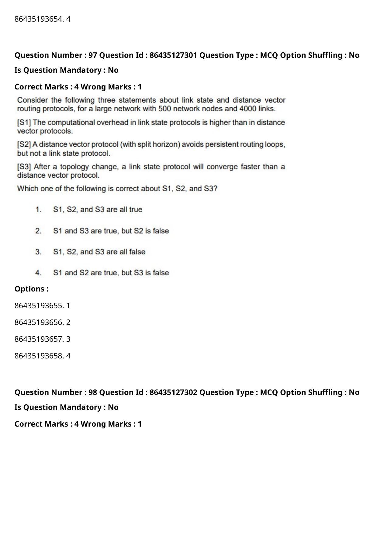 CUET PG 2021 PGQP54 Question Paper - Page 58