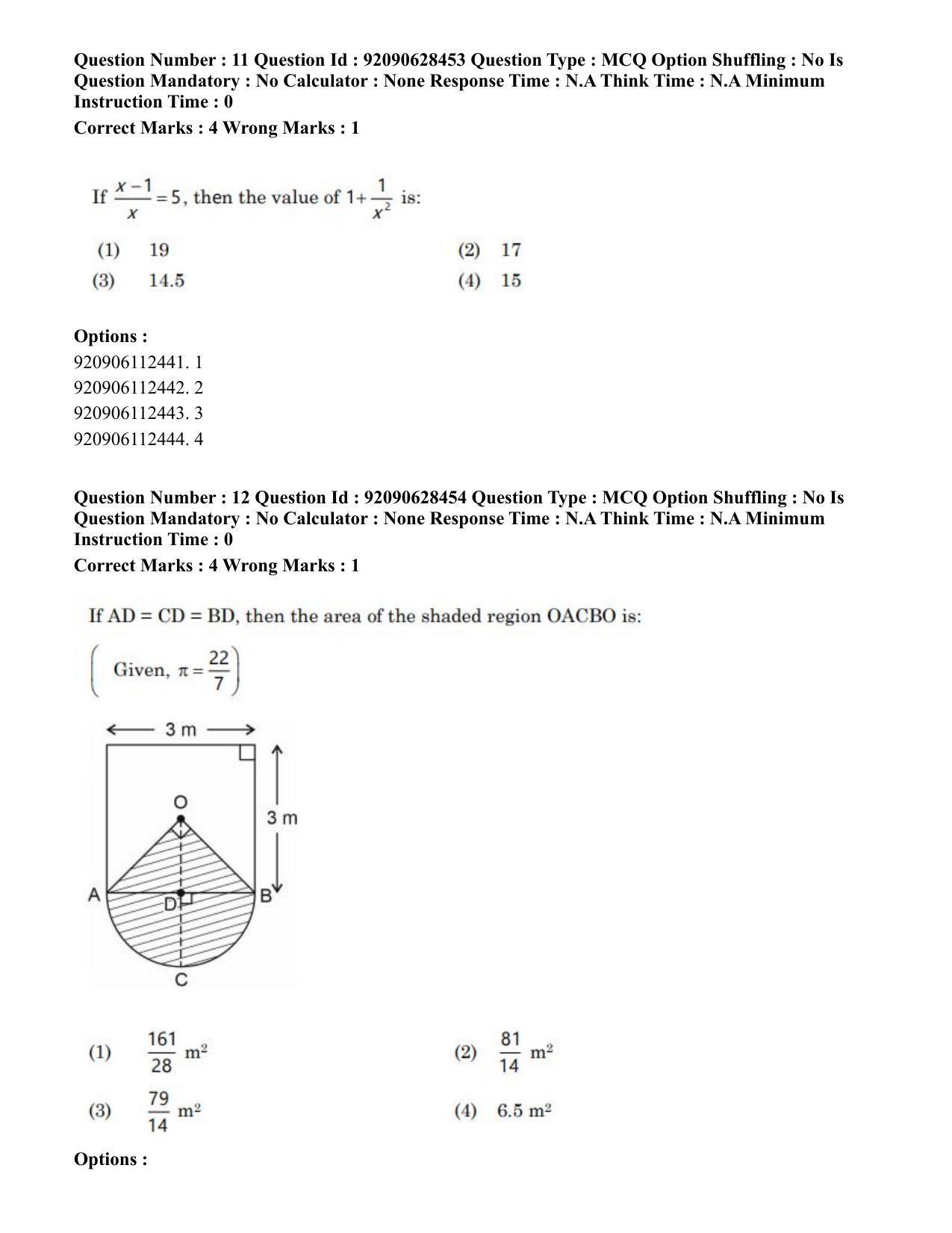 CUET PG 2023: SCQP17 – Life Science (Eng) - Shift 2 (27-06-2023) Question Paper - Page 13