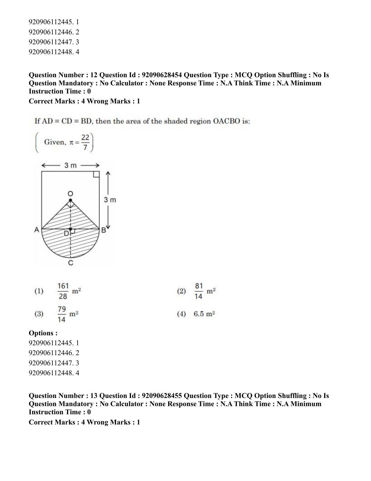 CUET PG 2023: SCQP17 – Life Science (Eng) - Shift 2 (27-06-2023) Question Paper - Page 14