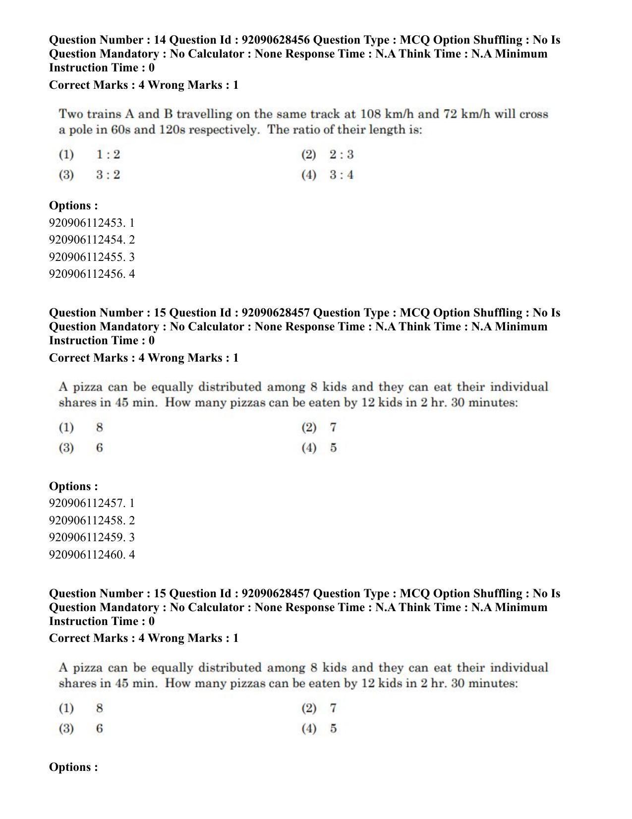 CUET PG 2023: SCQP17 – Life Science (Eng) - Shift 2 (27-06-2023) Question Paper - Page 16
