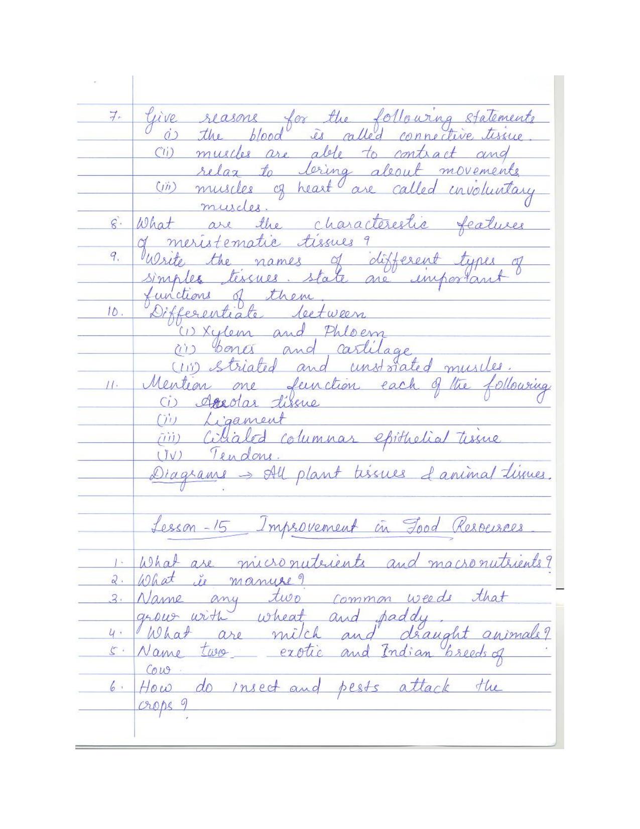 CBSE Worksheets for Class 9 Biology The Fundamental Unit of Life Assignment 3 - Page 3