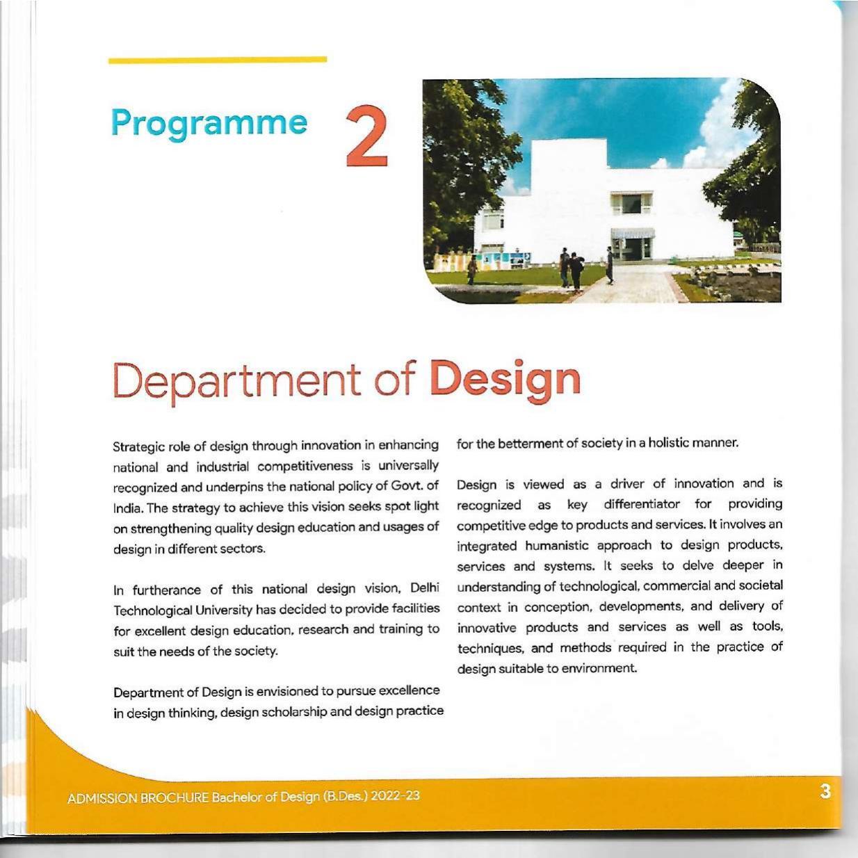 Delhi Technological University, Delhi Admission Brochure 2022-23 - Page 16
