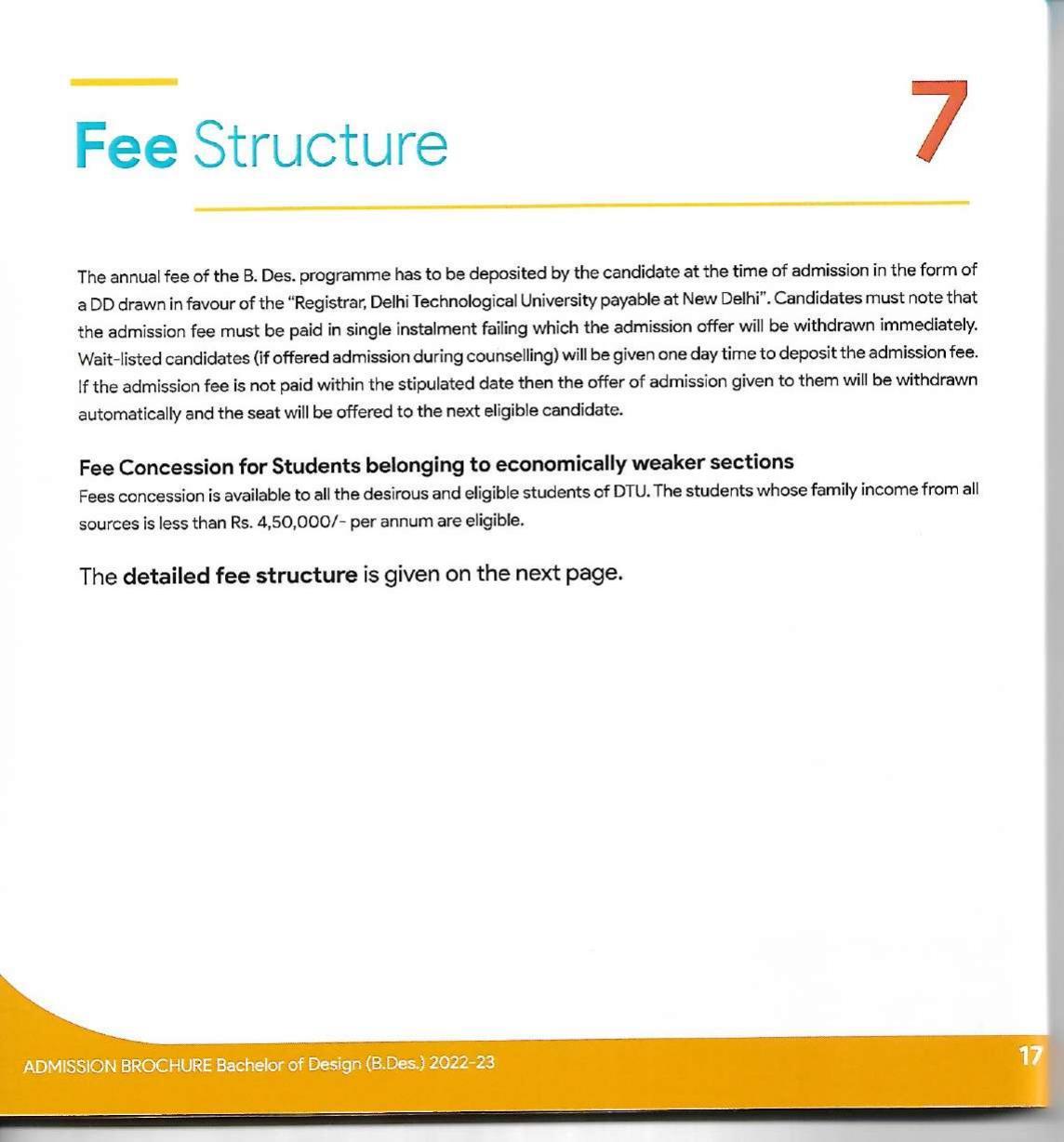 Delhi Technological University, Delhi Admission Brochure 2022-23 - Page 30