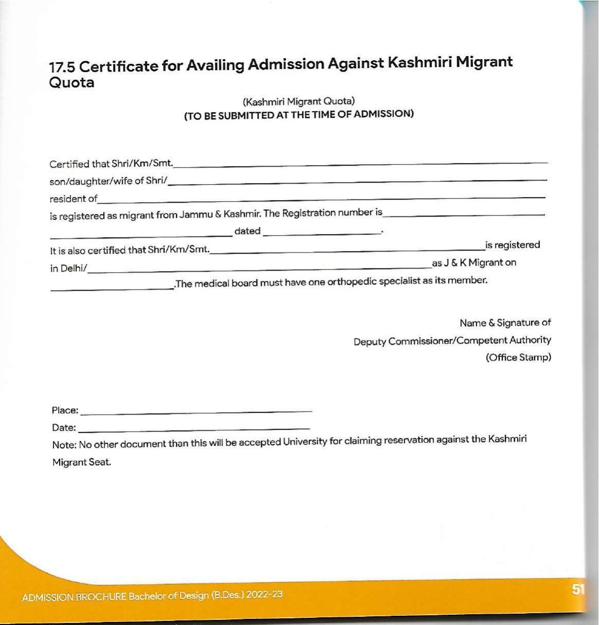 Delhi Technological University, Delhi Admission Brochure 2022-23 - Page 64