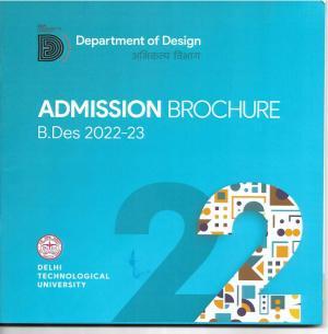 Delhi Technological University, Delhi Admission Brochure 2022-23