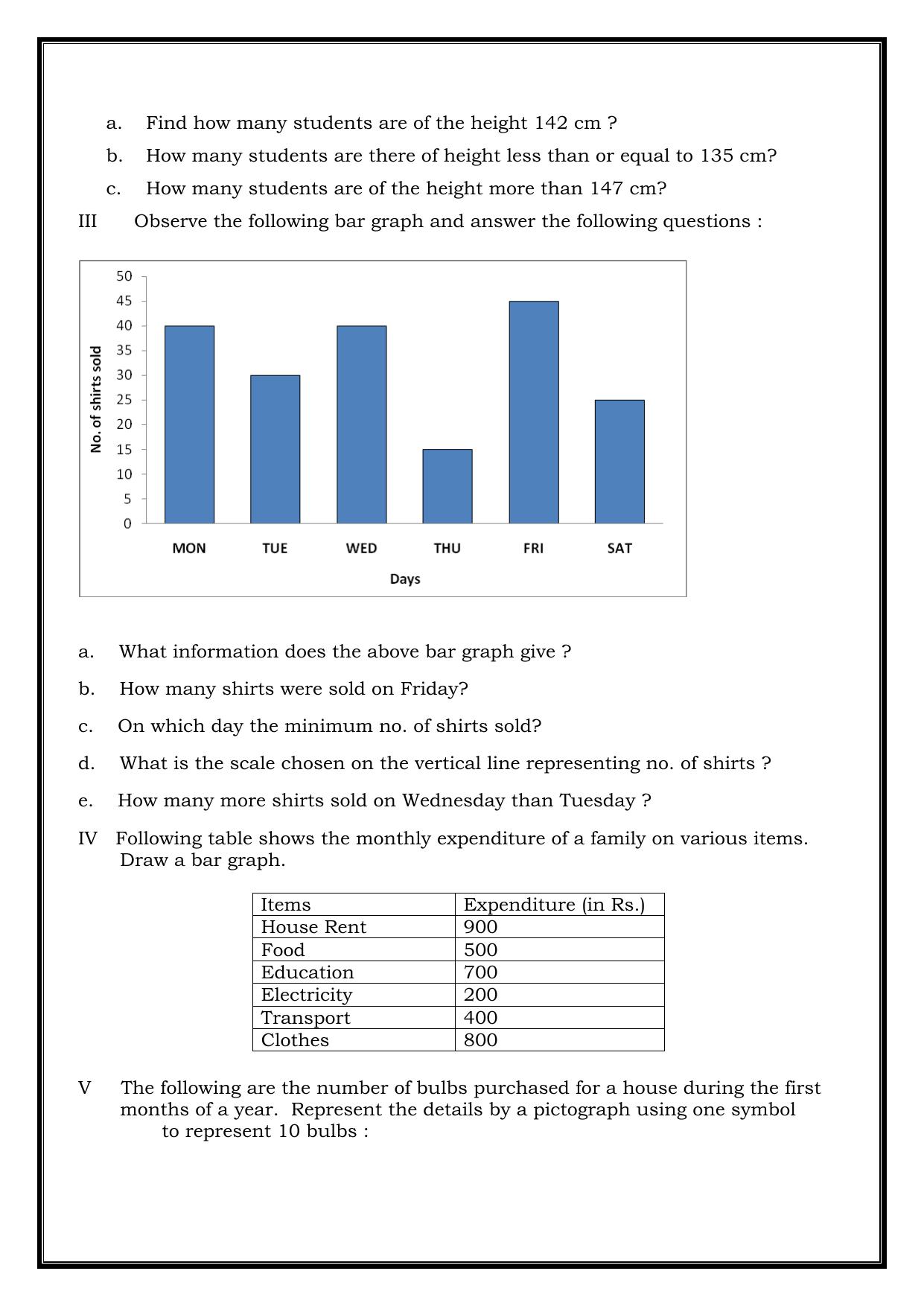 CBSE Worksheets for Class 6 Maths Assignment 9 - Page 3