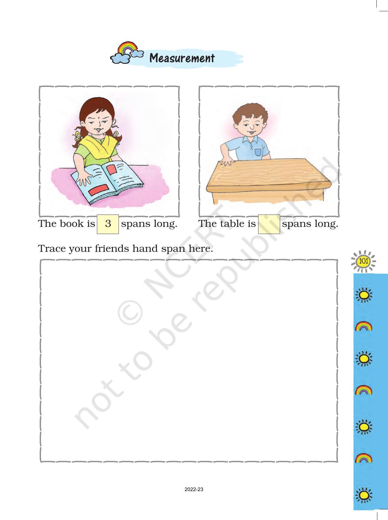 NCERT Book for Class 1 Maths :Chapter 7-Measurement - Page 9