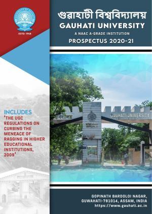 Gauhati University, Guwahati 2020-21 (Prospectus)