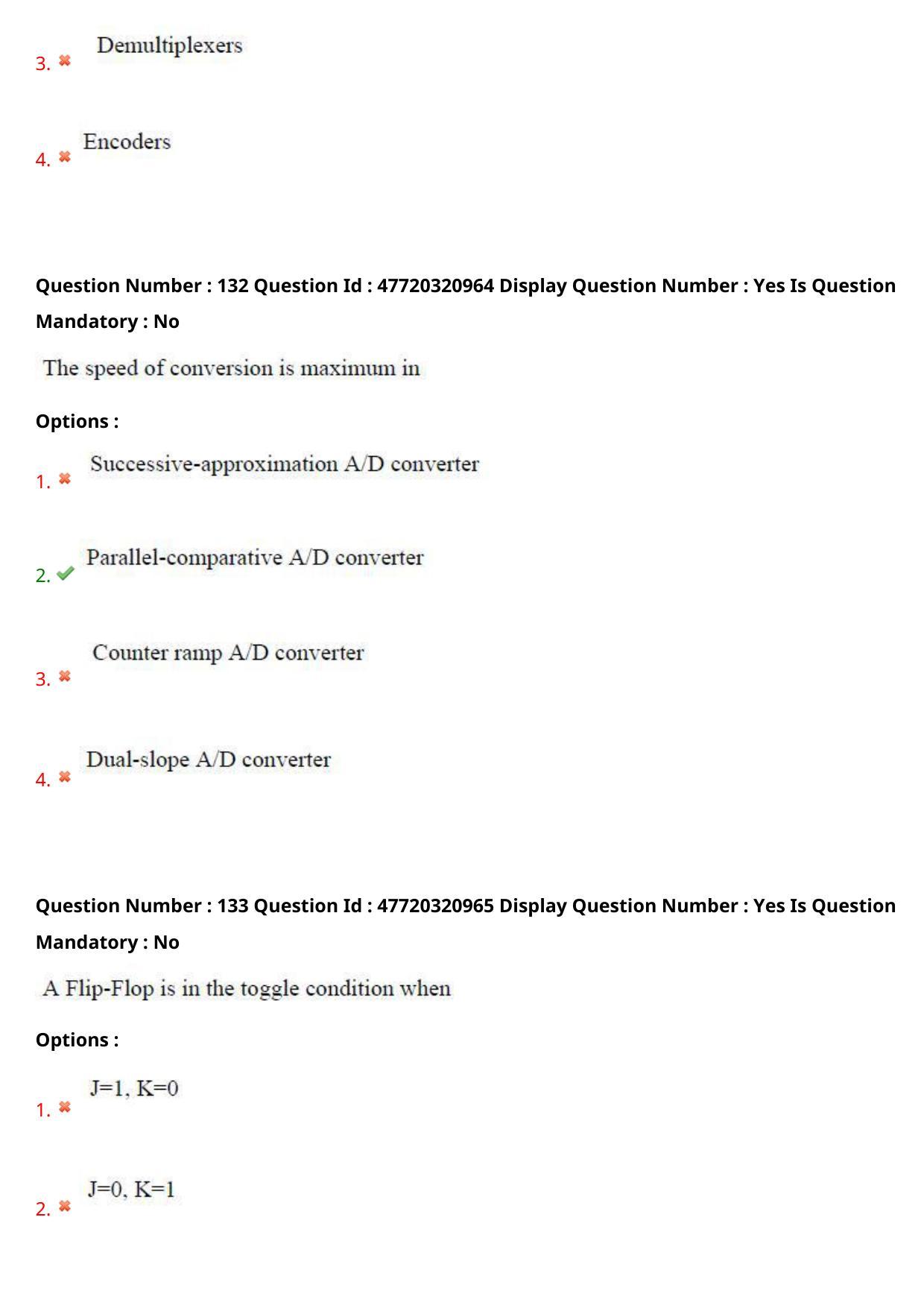 AP ECET 2021 - Electronics and Instrumentation Engineering Question Paper With Preliminary Keys Shift2 - Page 69