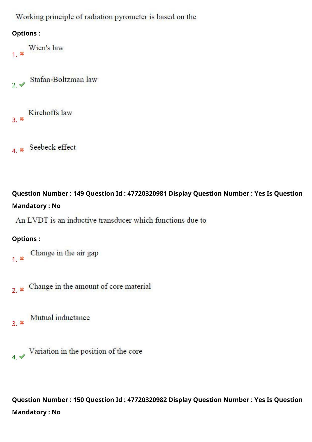 AP ECET 2021 - Electronics and Instrumentation Engineering Question Paper With Preliminary Keys Shift2 - Page 77