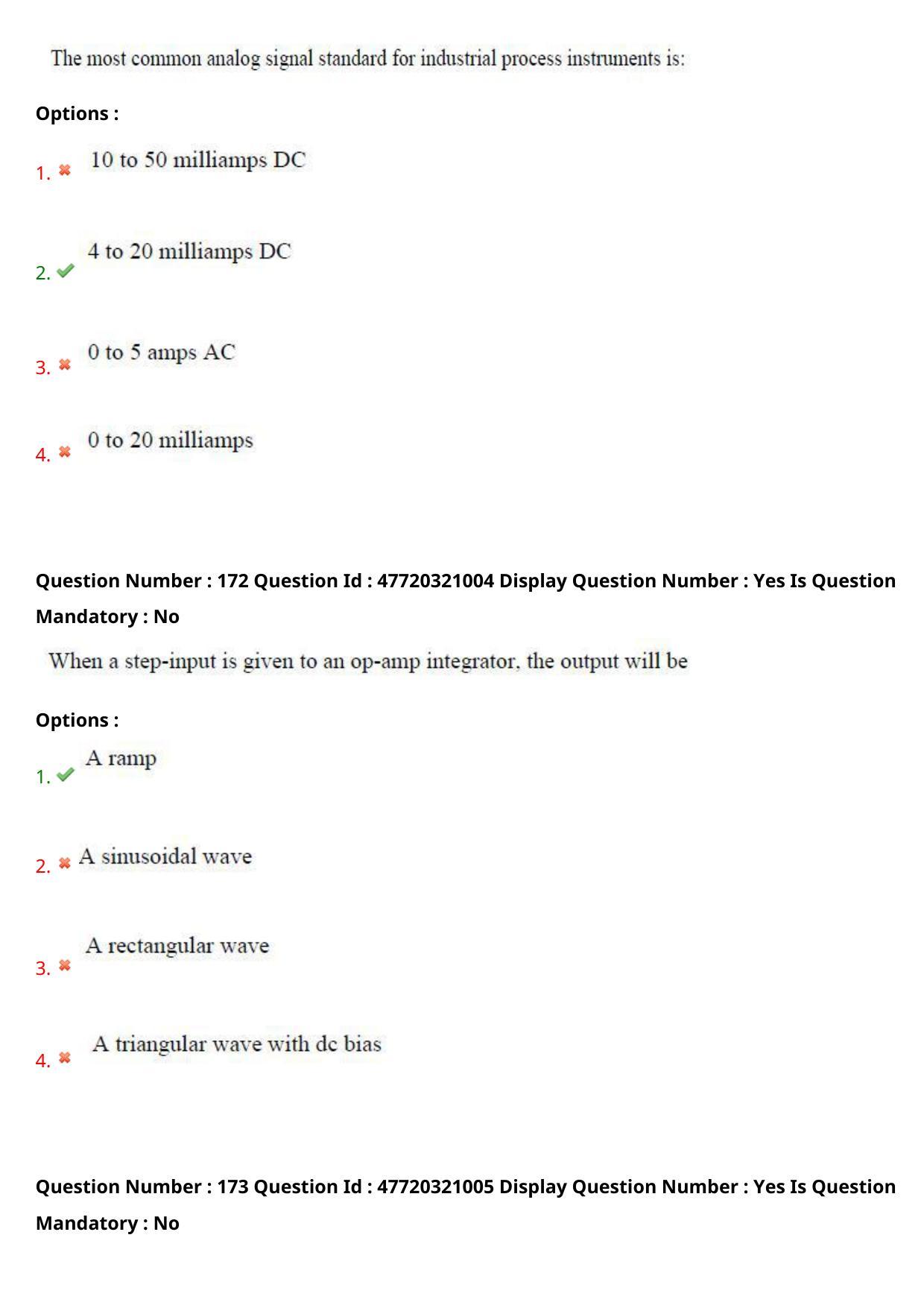 AP ECET 2021 - Electronics and Instrumentation Engineering Question Paper With Preliminary Keys Shift2 - Page 88