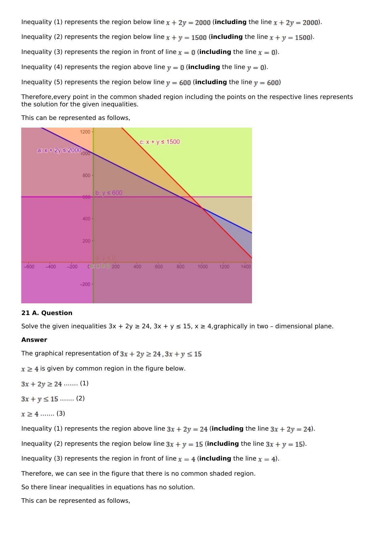 Chapter 7: Linear Inequations (In Two Variables): RS Aggarwal Class 11 Solutions - Page 17