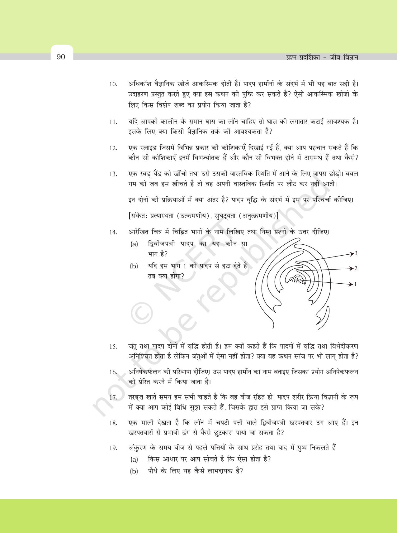 NCERT Exemplar Class 11: जीवविज्ञान अध्याय 15 (पादप व्रधि एवं परिवर्धन) - Page 6