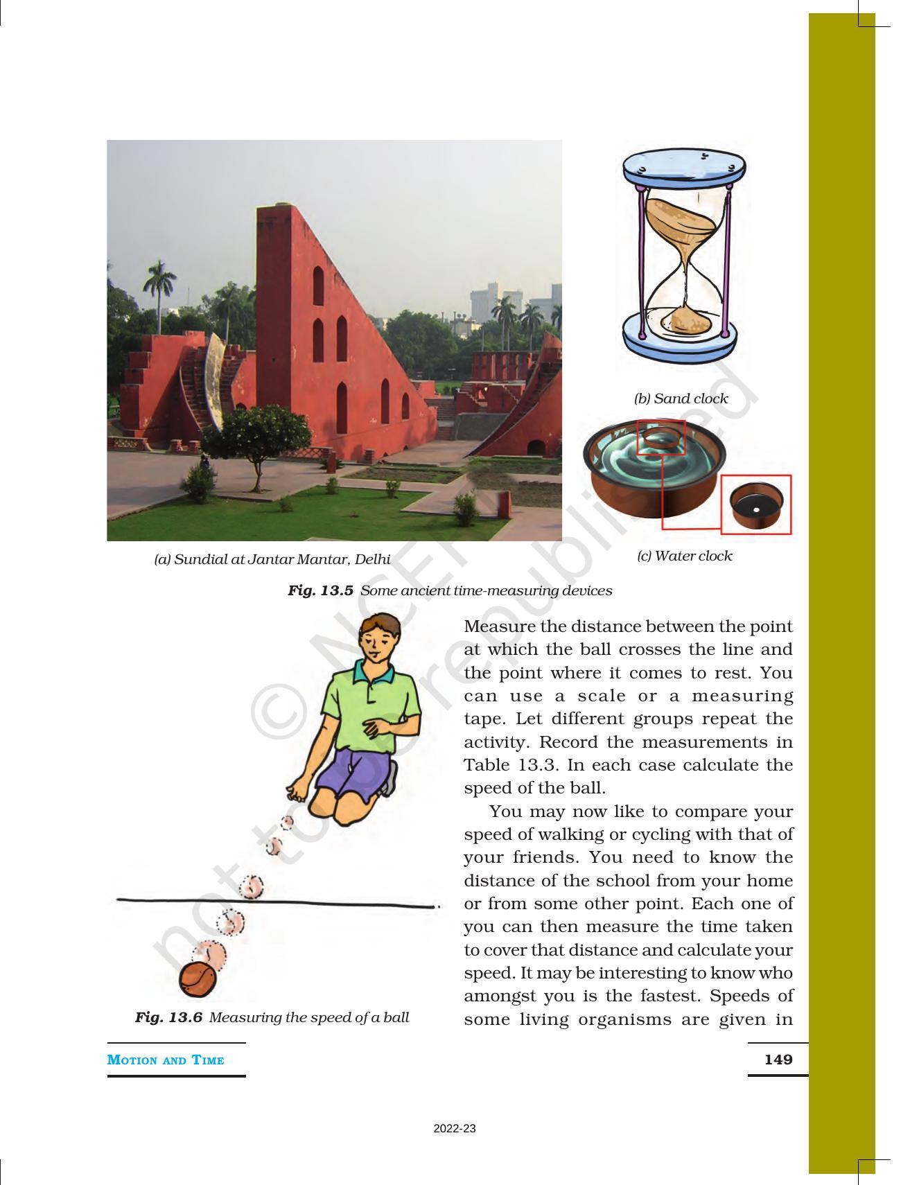 NCERT Book for Class 7 Science: Chapter 13-Motion and Time - Page 7
